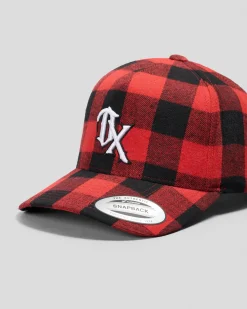 Dexter Drift Snapback Cap Black/red Best