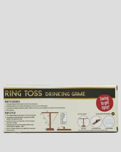 Get It Now Drinking Game Ring Toss Multi Clearance