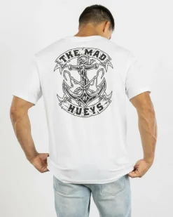 The Mad Hueys Drop Anchor T-Shirt White Best