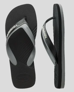 Havaianas Dual Thongs Black/steel Grey Online