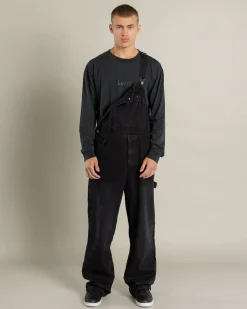Lucid Dynamo Overalls 2.0 Washed Black Outlet