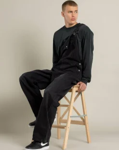 Lucid Dynamo Overalls 2.0 Washed Black Outlet
