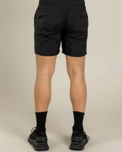 Lucid Echo Elastic Waist Shorts Black Outlet