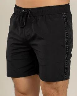 Lucid Echo Elastic Waist Shorts Black Outlet