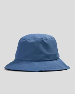 Salty Life Elements Wide Brim Hat Washed Navy Outlet