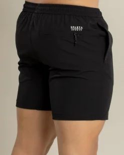 Sparta Elite Elastic Waist Shorts Black Outlet