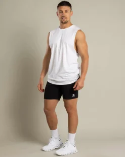 Sparta Elite Elastic Waist Shorts Black Outlet