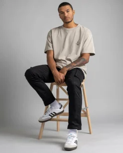 Lucid Encircle T-Shirt Washed Stone Outlet