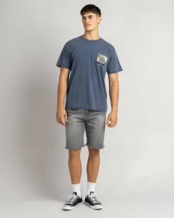 Jacks Endless Summer T-Shirt Washed Indigo Hot