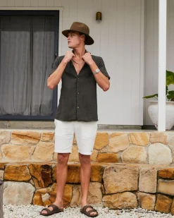 Rhythm Ensenada Short Sleeve Shirt Forest Sale