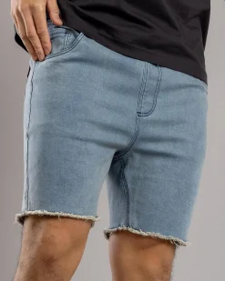 Skylark Ensnare Elastic Waist Shorts Blue