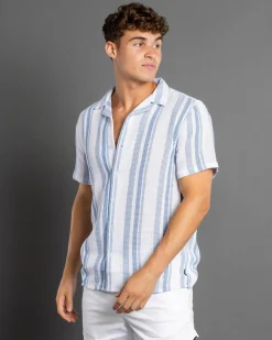 Lucid Equator Short Sleeve Shirt White New
