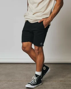 Skylark Erase Drop Crotch Walk Shorts Black Sale