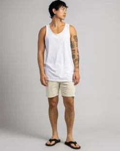 RVCA Escape Elastic Cord Shorts Latte Online