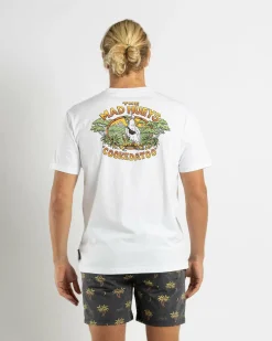 The Mad Hueys Eshay Cookedatoo T-Shirt White New