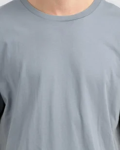 Lucid Essential 2.0 T-Shirt Steel Blue Online