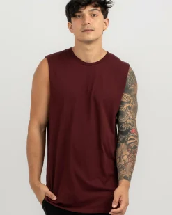 Lucid Essential Muscle Tank Port Hot