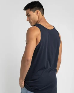 Lucid Essential Singlet Navy Online