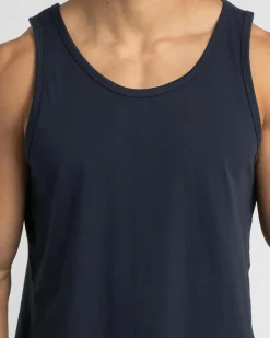 Lucid Essential Singlet Navy Online