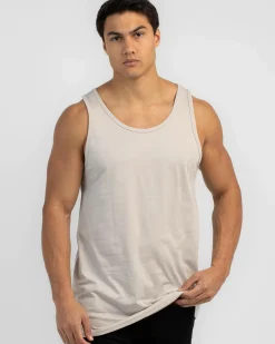 Lucid Essential Singlet Stone Sale