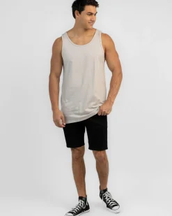 Lucid Essential Singlet Stone Sale