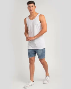 Lucid Essential Singlet White Discount