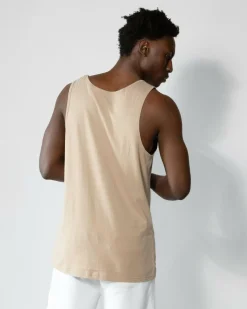 Lucid Essential Singlet Sand New
