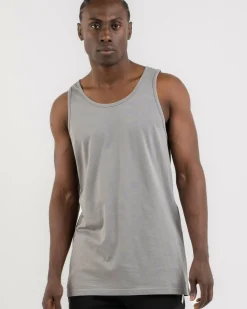 Lucid Essential Singlet Grey Discount