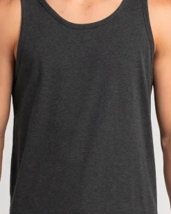 Lucid Essential Singlet Char Marle Hot