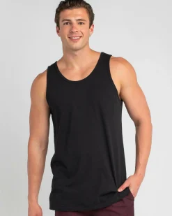 Lucid Essential Singlet Black Discount
