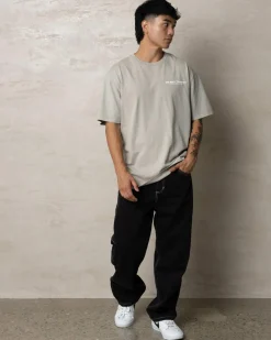 Silent Theory Essential Theory T-Shirt Grey New