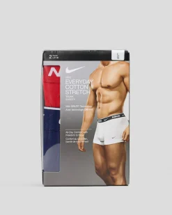 Nike Everyday Cotton Stretch Trunk 2 Pack Scarlet Online