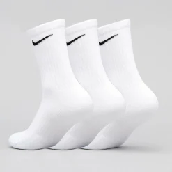 Nike Everyday Cushion Crew Socks 3 Pack White/black Discount
