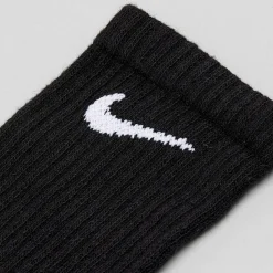 Nike Everyday Cushion Crew Socks 3 Pack Black/white Sale