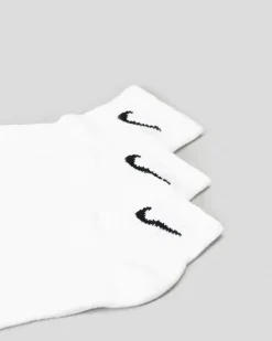 Nike Everyday Cushioned 3 Pack Socks White/black New