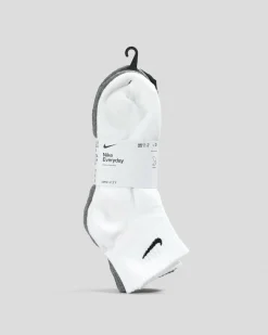Nike Everyday Cushioned 3 Pack Socks Multi-colour Clearance