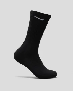 Nike Everyday Cushioned Crew Socks 6 Pack Black/white