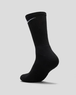 Nike Everyday Cushioned Crew Socks 6 Pack Black/white