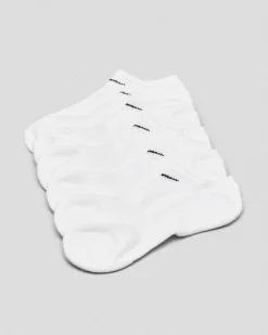 Nike Everyday Cushioned No Show Socks 3 Pack White/black Outlet