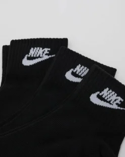 Nike Everyday Essential Ankle Socks 3 Pack Black/white Online