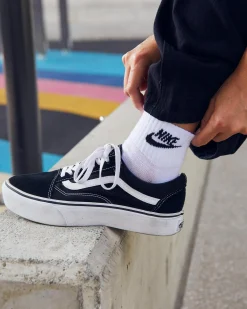 Nike Everyday Essential Ankle Socks 3 Pack White/black Outlet