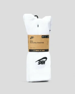 Nike Everyday Essential Crew Socks White/black