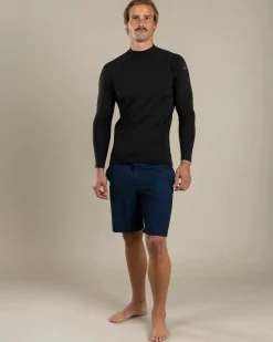 Quiksilver Everyday Heat Long Sleeve Rash Vest Black Outlet