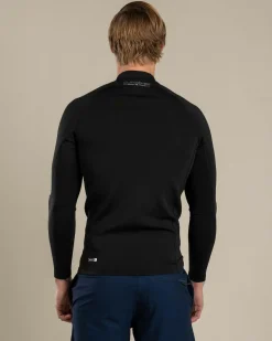Quiksilver Everyday Heat Long Sleeve Rash Vest Black Outlet