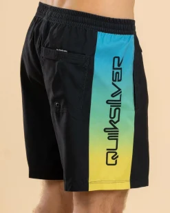 Quiksilver Everyday Holmes Volley 17NB Board Shorts Black Holmes Clearance
