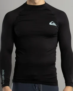 Quiksilver Everyday Long Sleeve Rash Vest Black Best