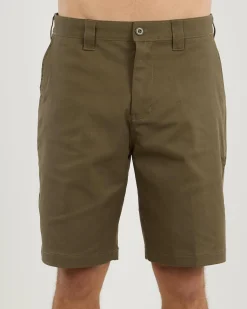 Quiksilver Everyday Union Stretch Walk Shorts Canteen New
