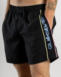 Quiksilver Everyday Vert Volley 2 17" Board Shorts Black New