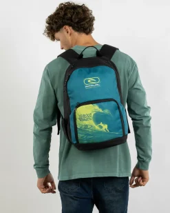 Rip Curl Evo 24L Future Evolution Backpack Green Outlet
