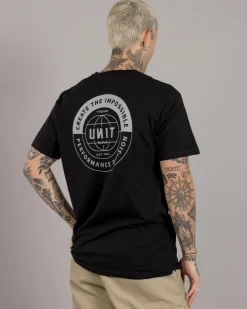 Unit Evolve T-Shirt Black Discount